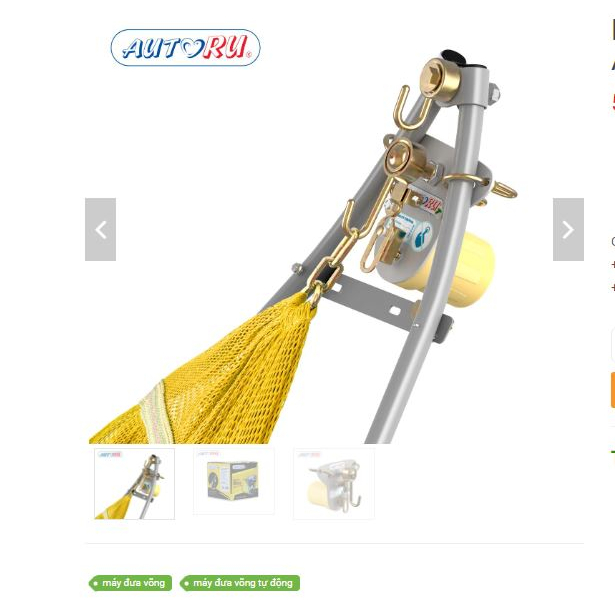 Máy Đưa Võng Autoru Sử dụng điện tự động cao cấp