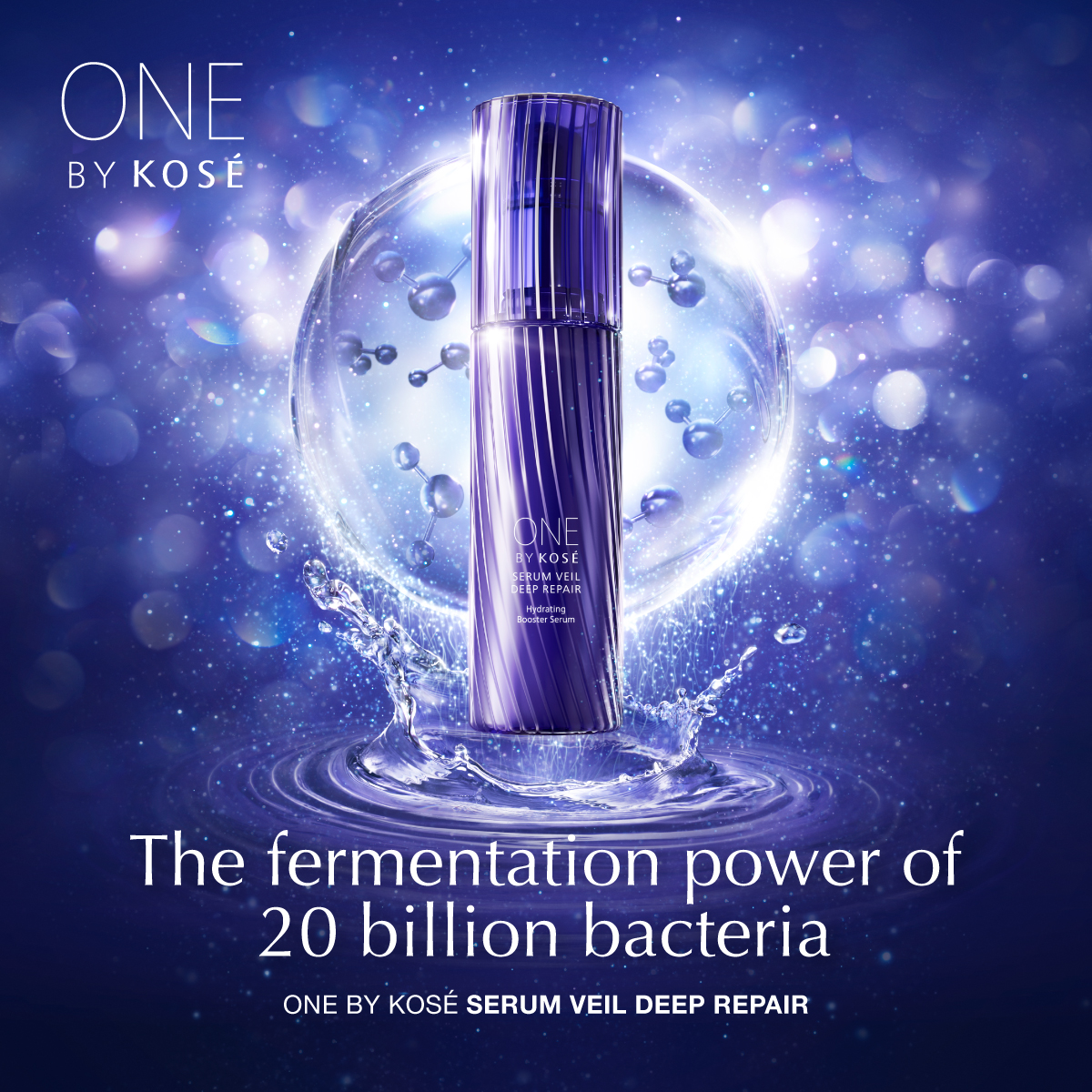 Kose - One By Kose Serum Veil Deep Repair Hydrating Booster