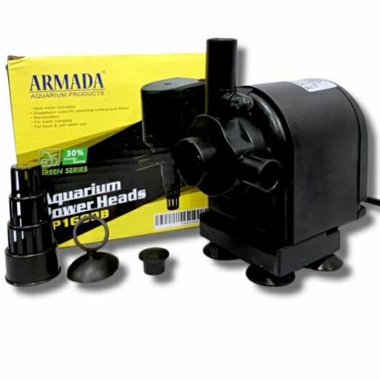 ARMADA SP 1600B SUBMERSIBLE PUMP Pompa Aquarium Kolam hidroponik