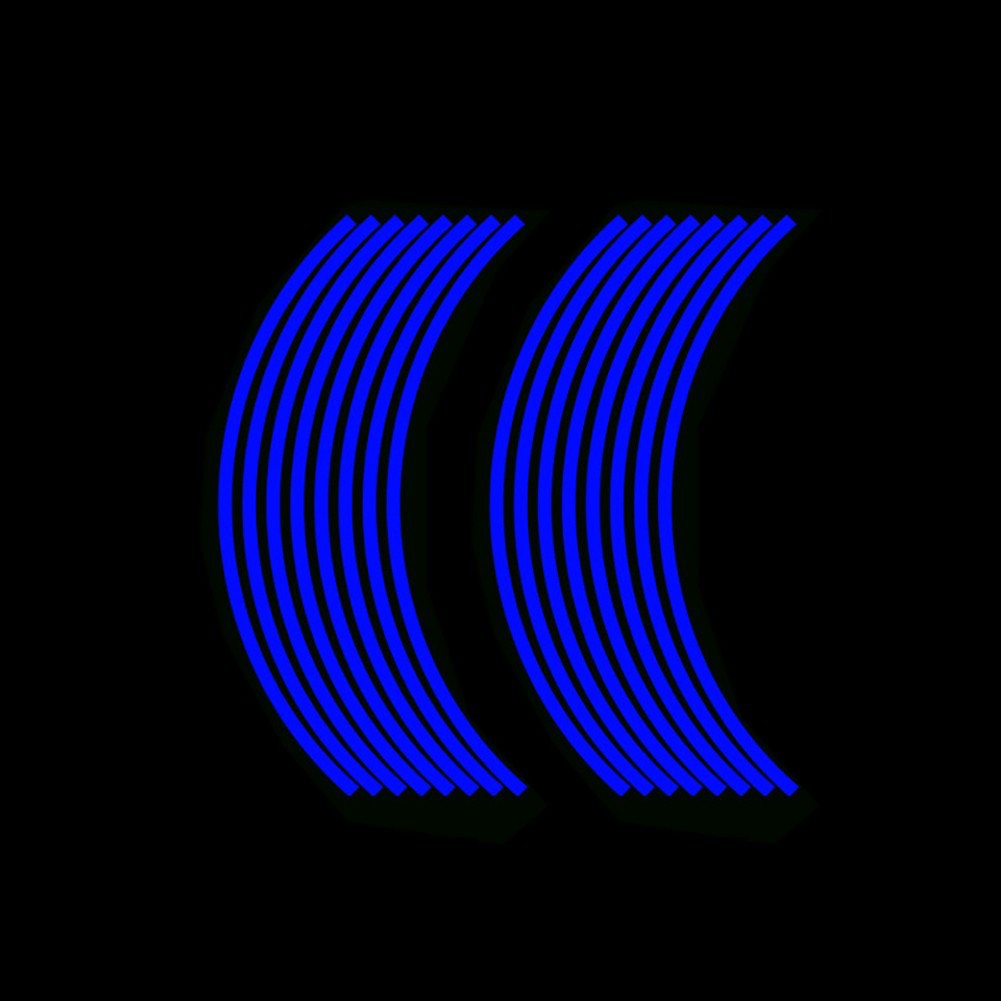 [HCM]Tem Dán Vành Xe Phản Quang [ 1 Bộ 2 Bánh Xe ]