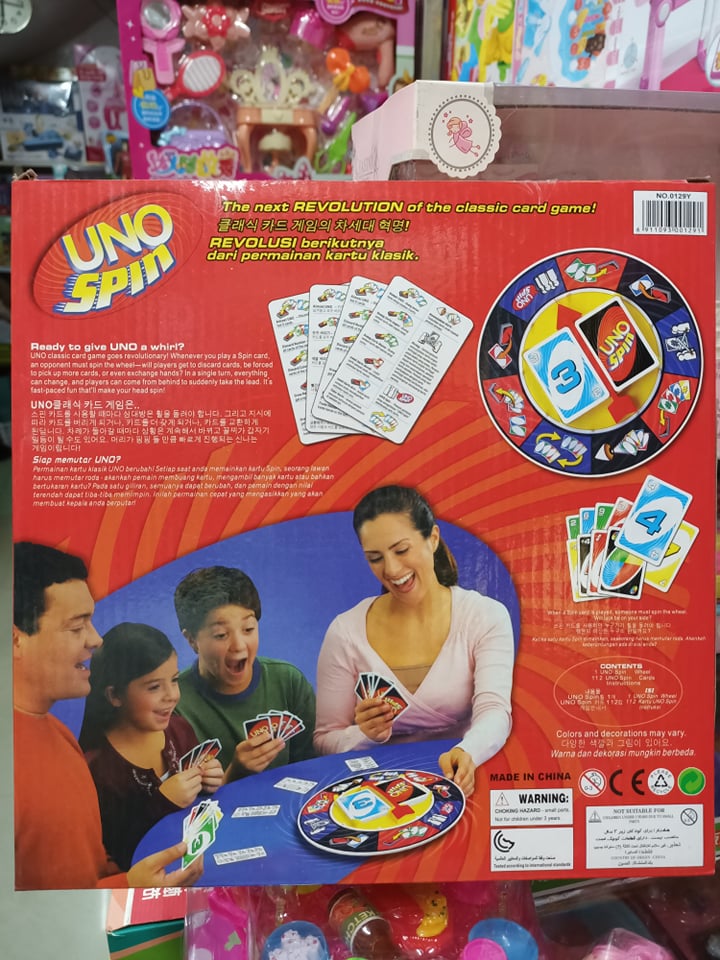 TRÒ CHƠI THẺ BÀI UNO SPIN (0129)