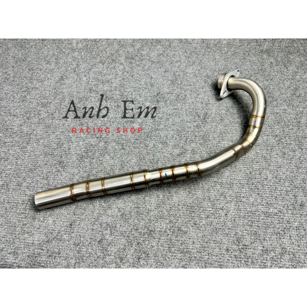 Cổ pô inox 304 size 32mm dành cho exciter 135 ex11 xuống áo exciter 2010 chất liệu inox 304