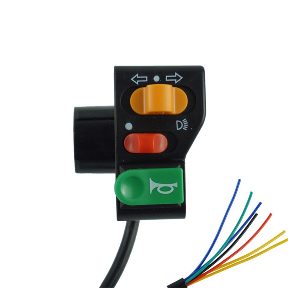 Motorcycle Switch Handlebar Switch Beam Black Horn Control Kill Lamp Parts