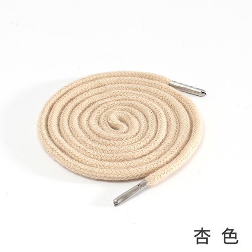 130cm Colorful Metal Head Woven Rope Strap Sports Pants Drawstring Hoodie Accessories DIY Clothing Sewing Strap Supplies