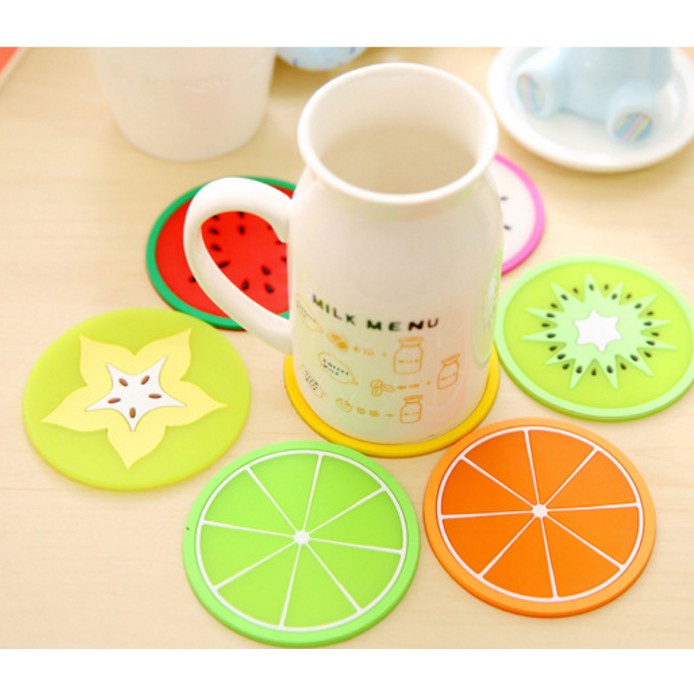Miếng Lót Ly Hình Trái Cây