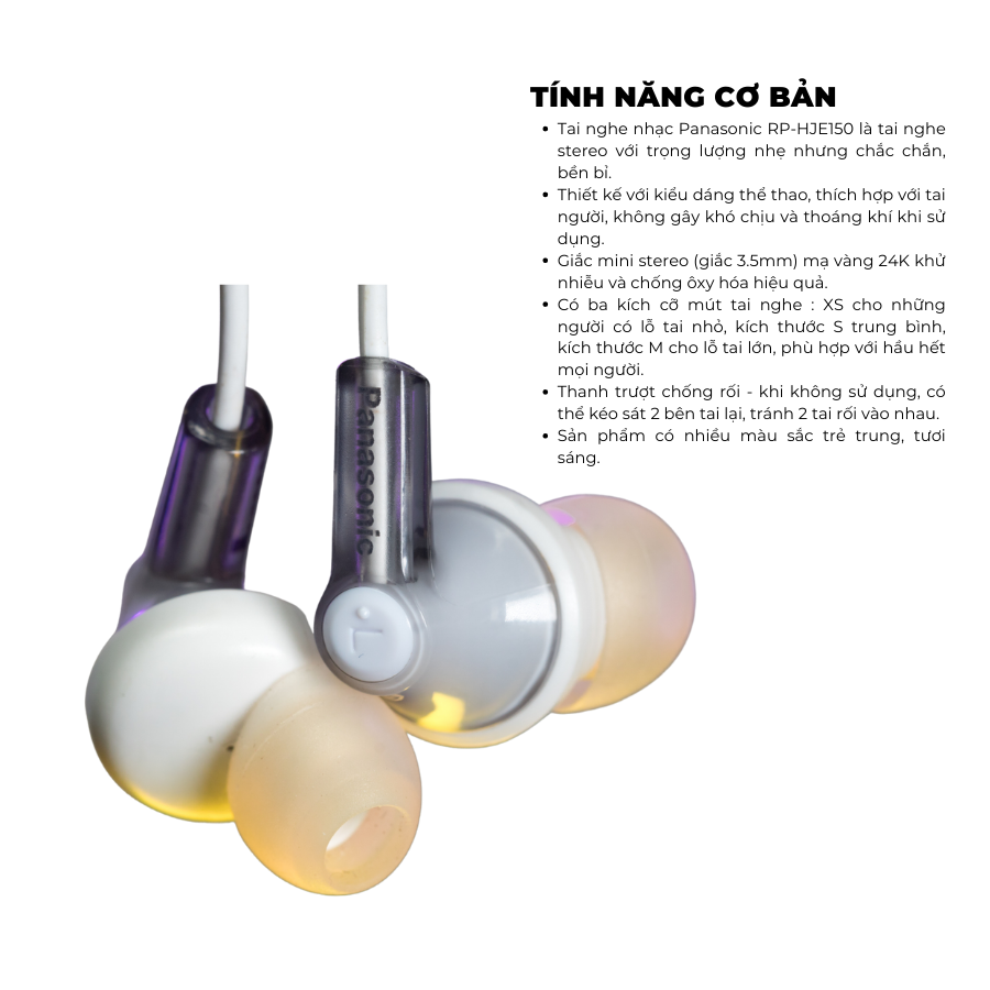 TAI NGHE PANASONIC NHẬT ( CHẤT ÂM NGON NHẤT PHÂN KHÚC )