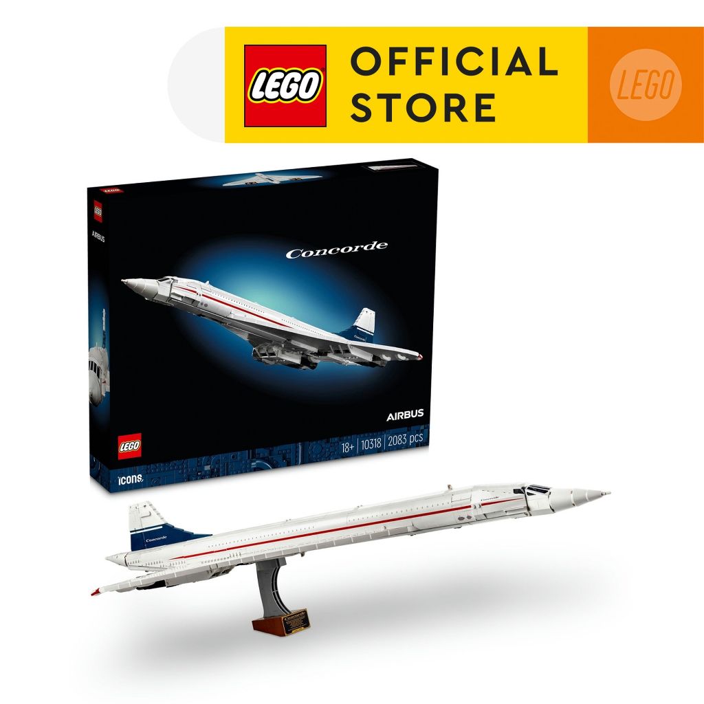 LEGO Icons 10318 Concorde Building Set (2,083 Pieces) Lazada
