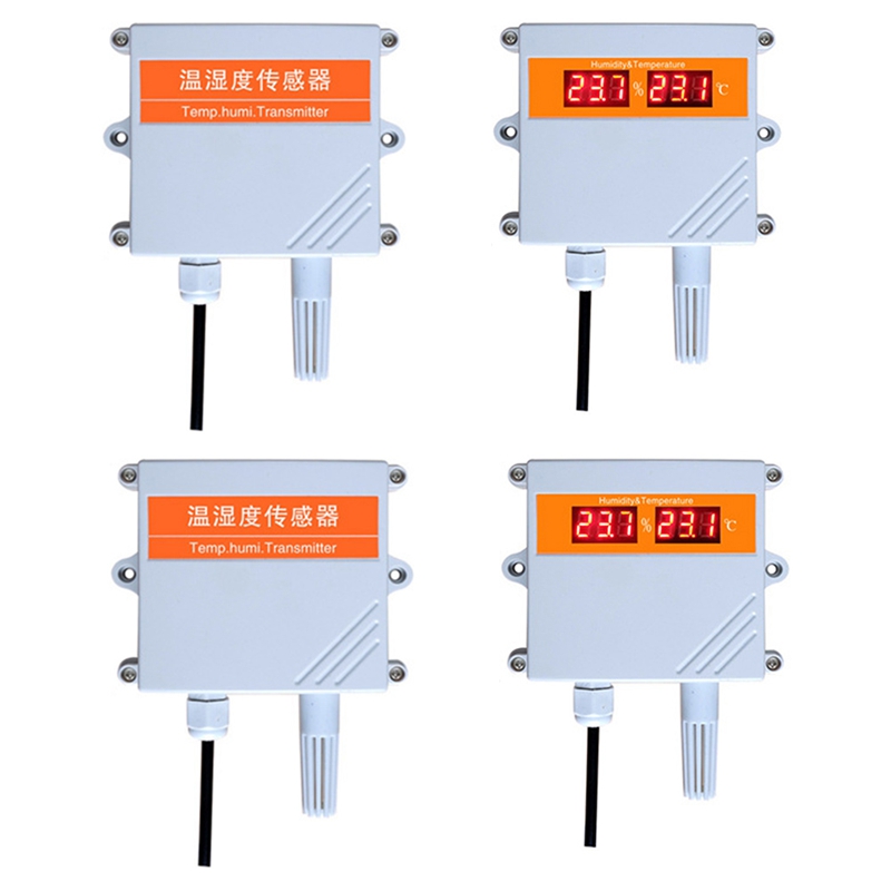 RS485 Temperature and Humidity Sensor Waterproof Digital Air Temperature and Humidity Transmitter