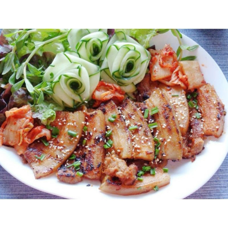 Ba Rọi Heo Thái Lát khay 350g (giao tphcm)