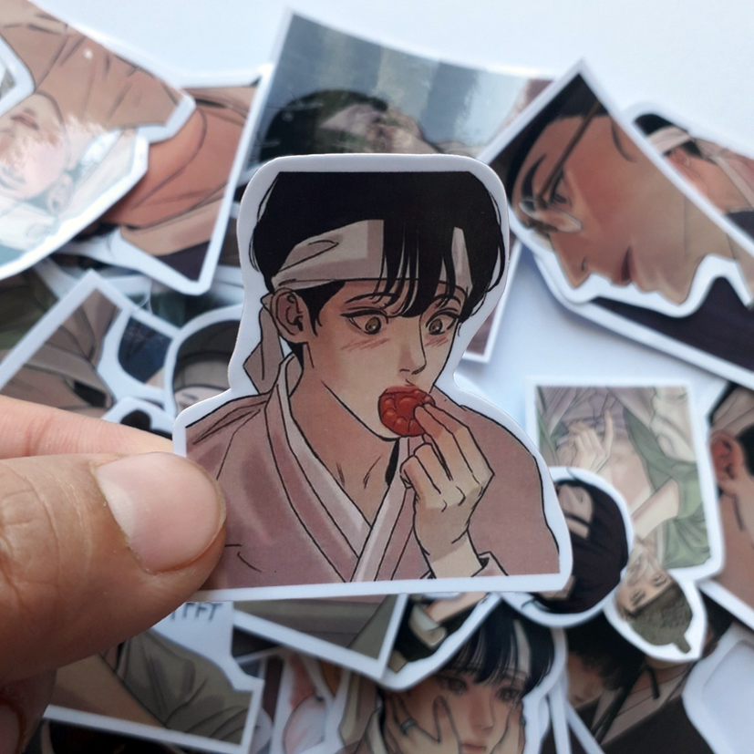 Sticker/ hình dán anime Dạ Ký (combo 30-60stickers)