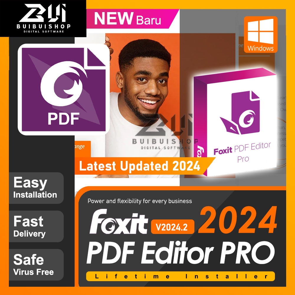 Foxit PDF Editor Pro 2024 v2024.2 Latest 2024 Windows | Lazada PH