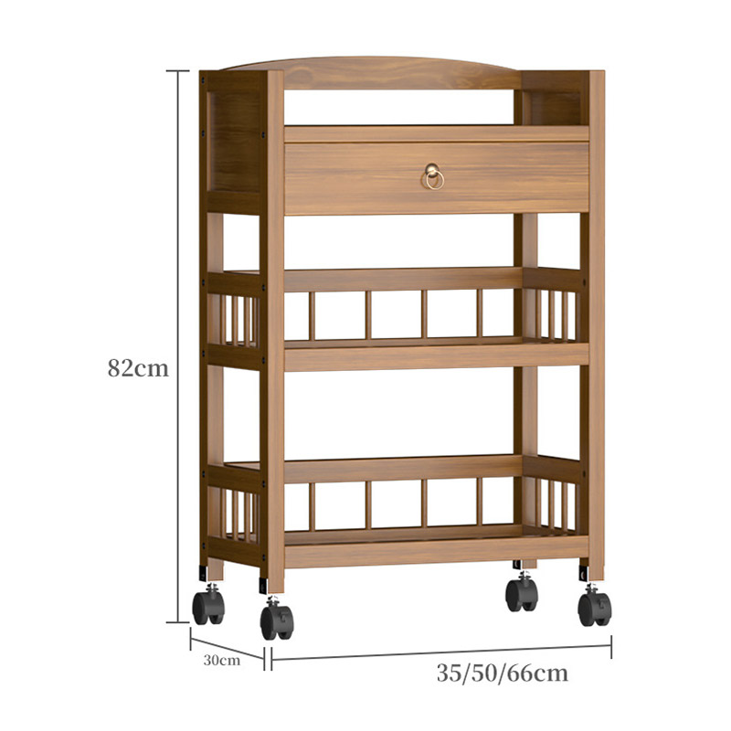 shelf Tableware storage rack Multifunctional shelf for kitchen tea table Tea rack Small tea table Tea table Moving pulley Special shelf