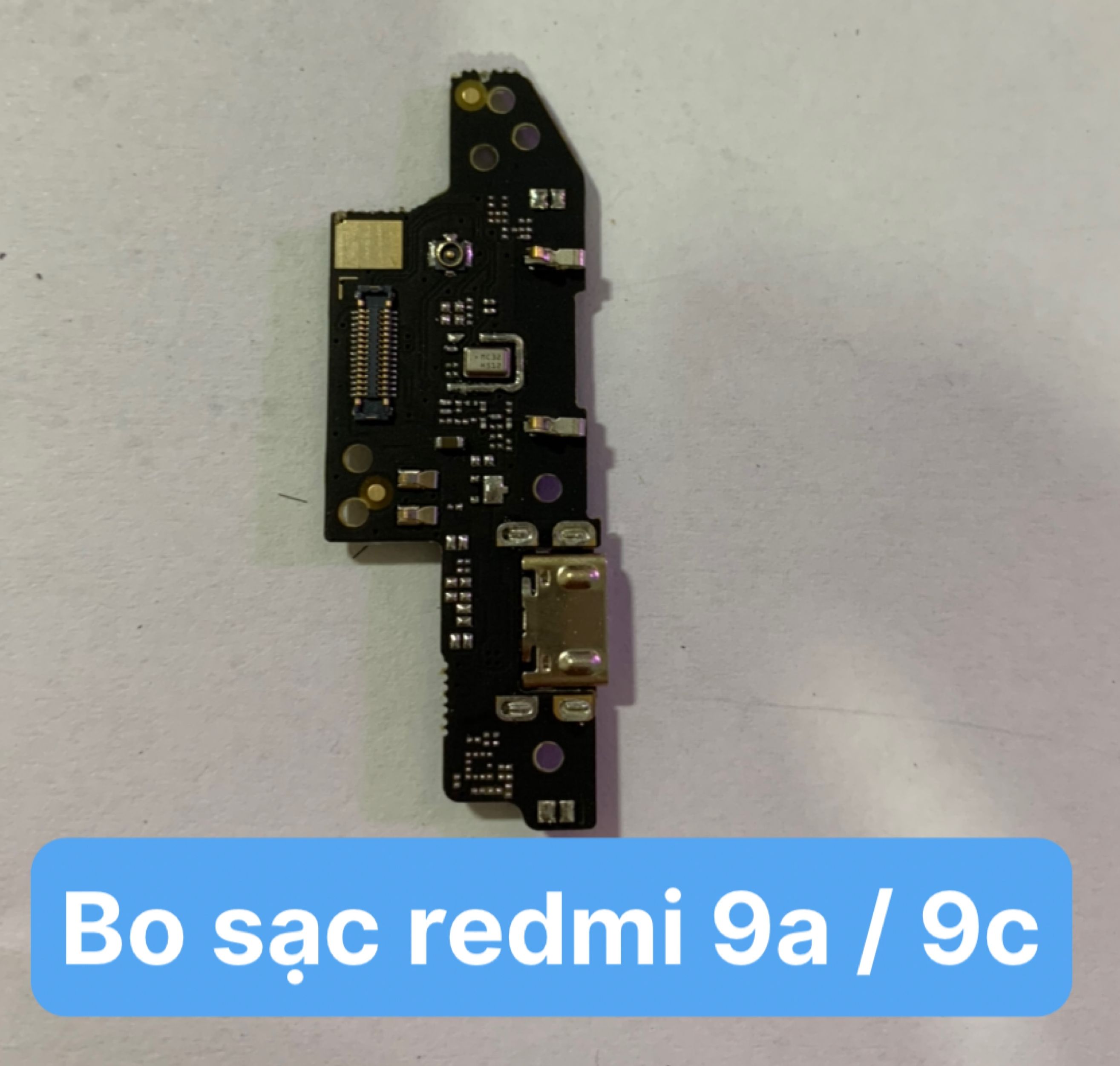 Cụm đuôi sạc, bo sạc, chân sạc Xiaomi Redmi 9A zin / Chân sạc rời Redmi 9A