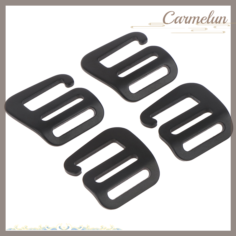 [Carmelun] 2Pcs Aluminium G Hook Quick Release Buckle Diy Backpack Hardware Buckle Accessories