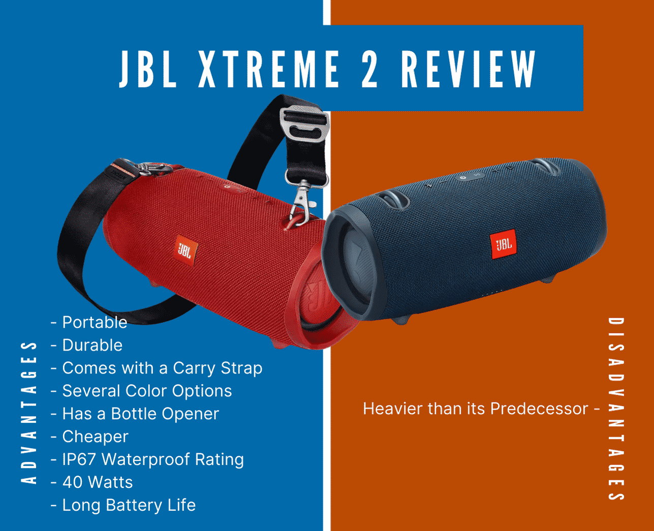JBL Xtreme Portable Extra Large Size Xjbl Wireless Bluetooth