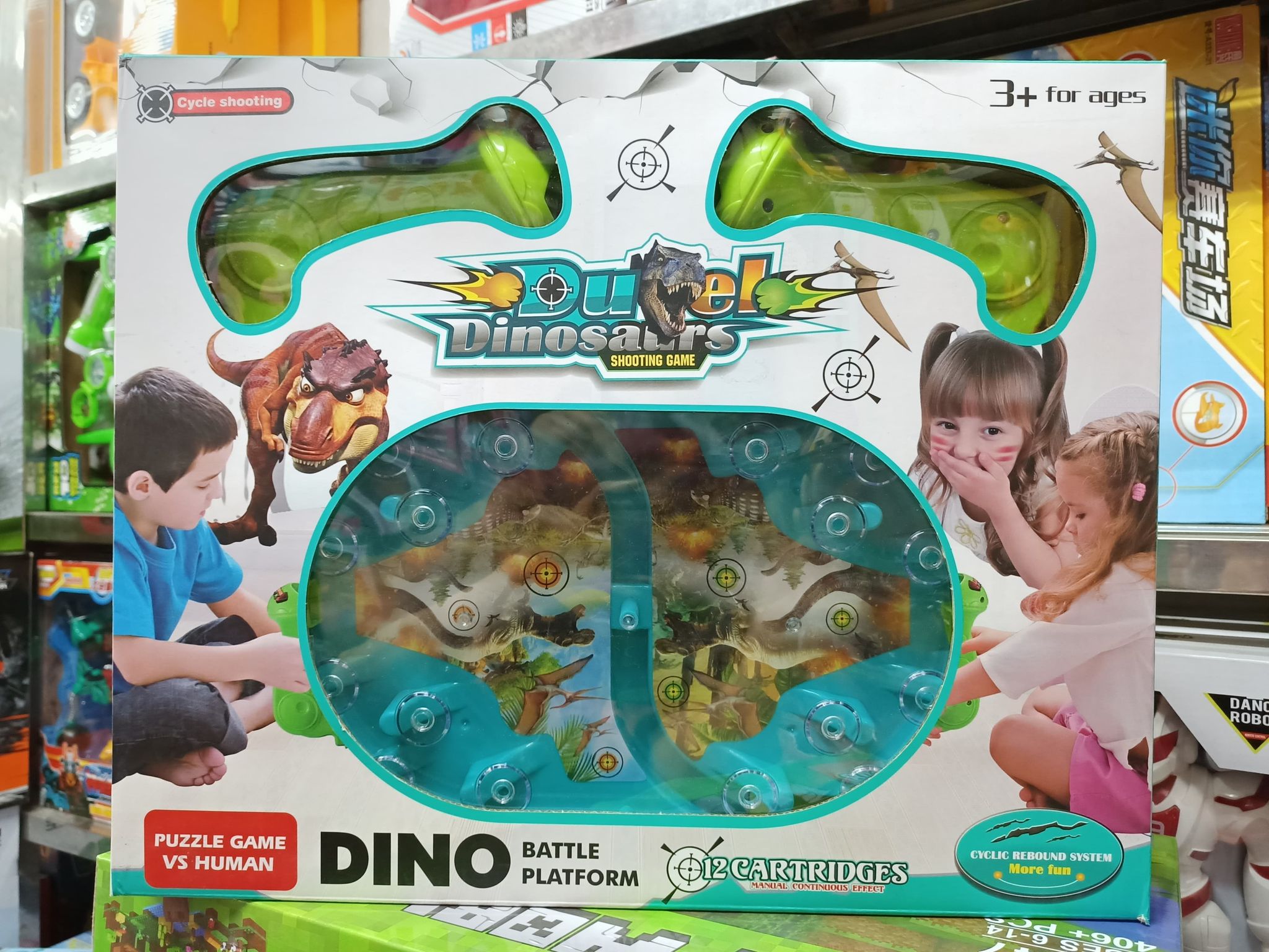 Trò Chơi Bắn Khủng Long Đối Kháng #6601 DINO BATTLE PLATFORM