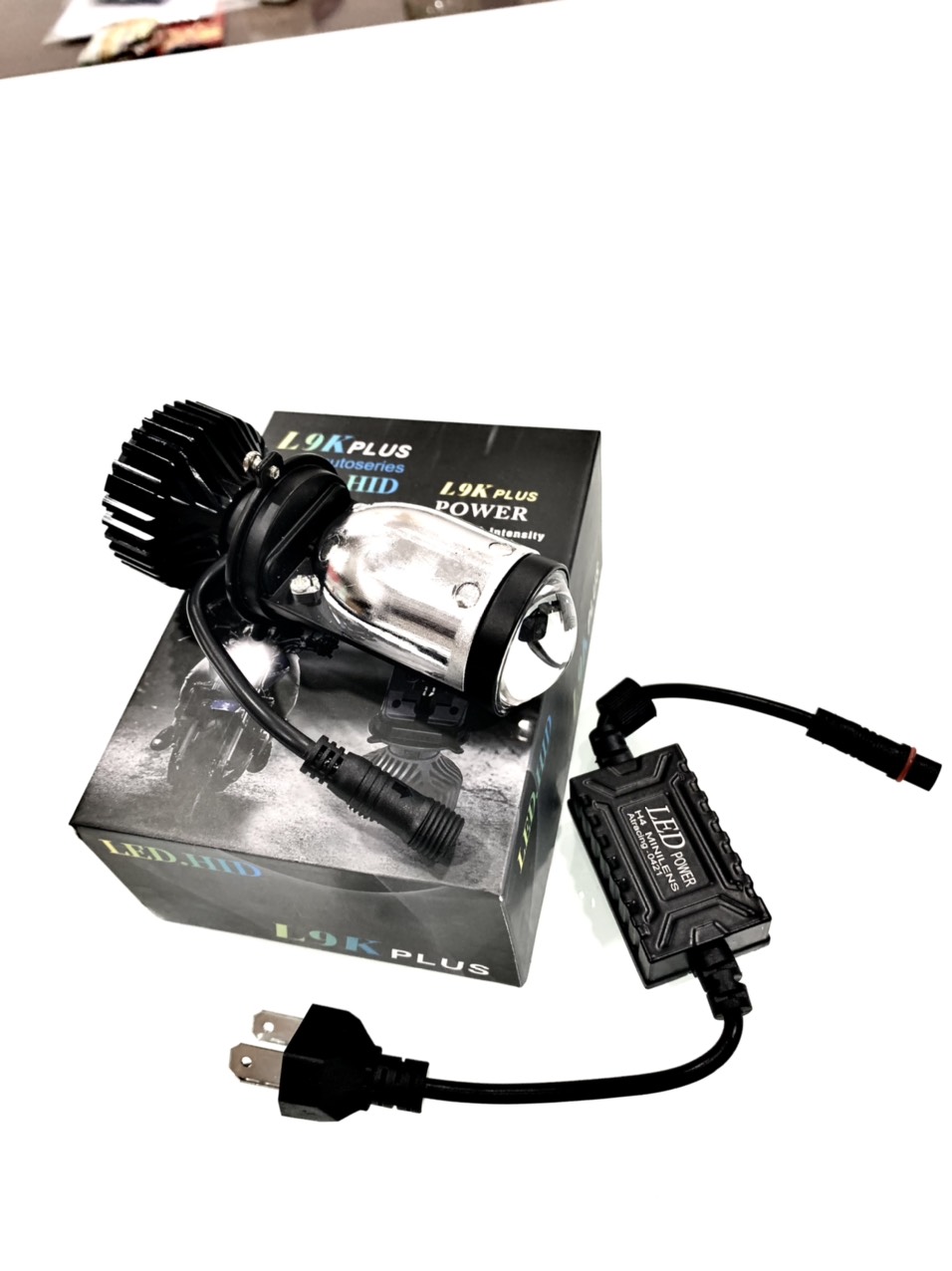 ĐÈN LED PHA BI CẦU MINI L9K CHÂN H4 lắp oto , xe máy