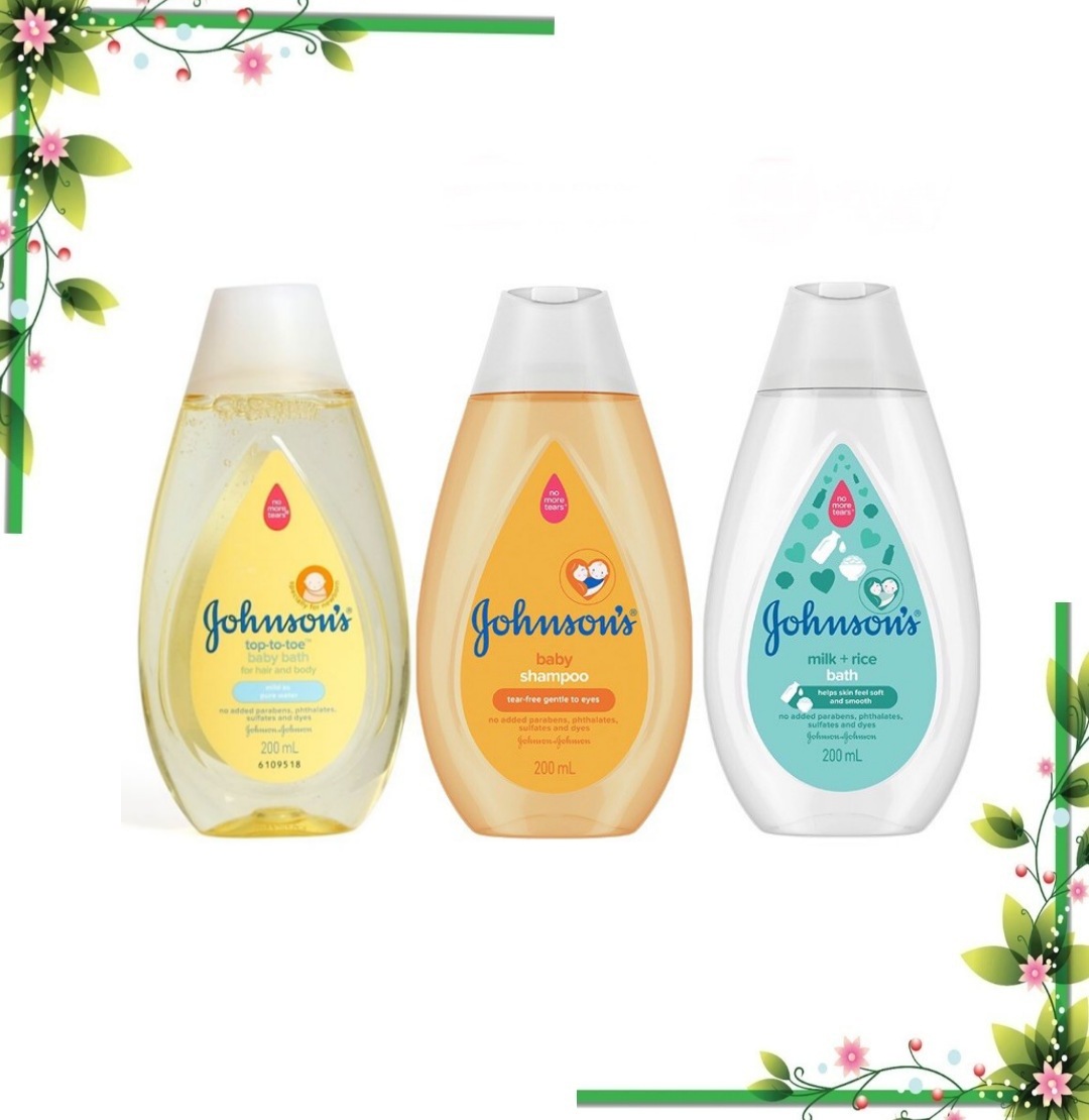 Sữa tắm- Dầu gội Johnson’s Baby 200ml