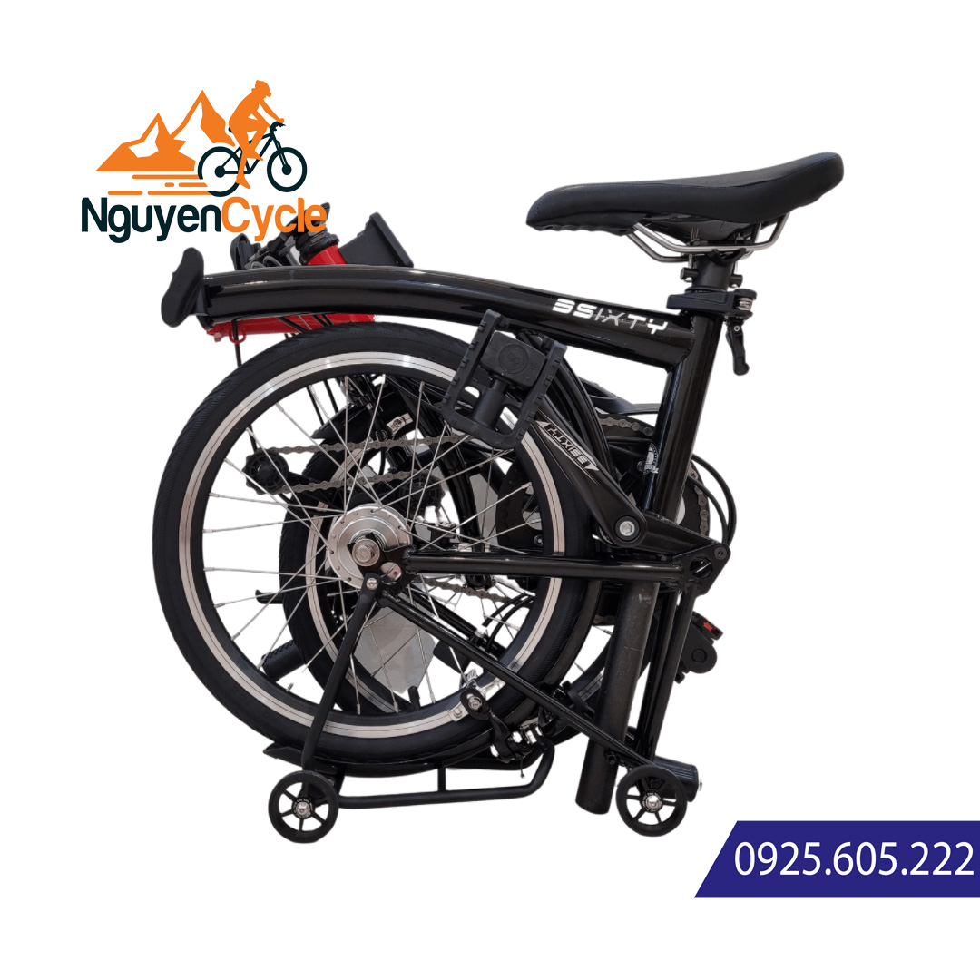 Xe đạp gấp 3Sixty bản pha màu