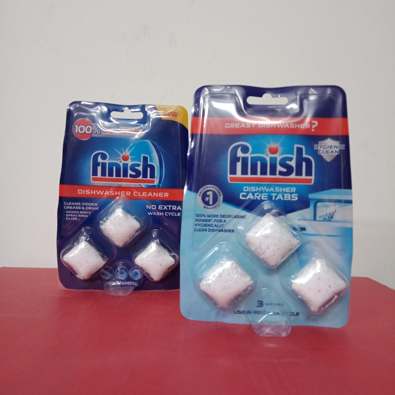 Viên vệ sinh máy rửa bát Finish chính hãng ( dùng tẩy rửa làm vệ sinh định kỳ máy rửa chén )