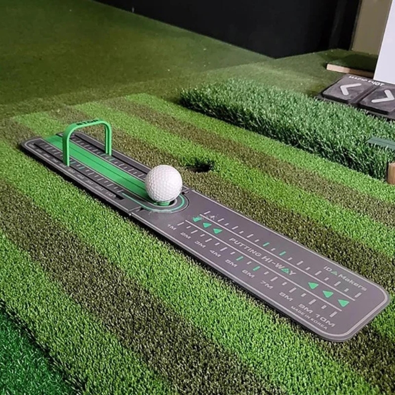 Mini Golf Putting Training Aids Golf Putting Green Mat Practice Putting Ball Pad
