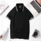 Áo polo nam G-Style MPC30307 vải Cotton cao cấp vải dày màu đen trơn công sở ngắn tay cổ bẻ. 