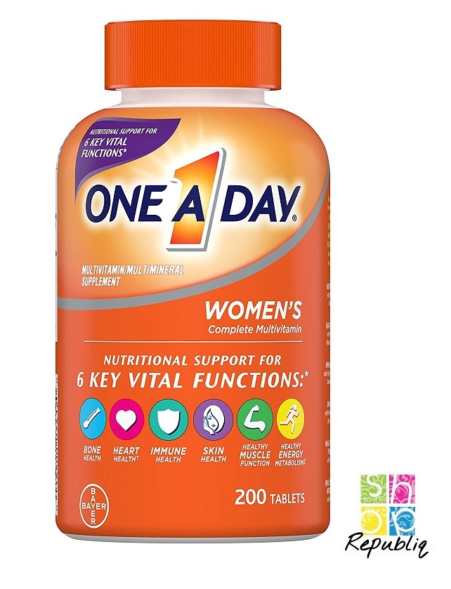One a Day Multivitamins for Men / Women 200 tablets per bottle EXPIRY