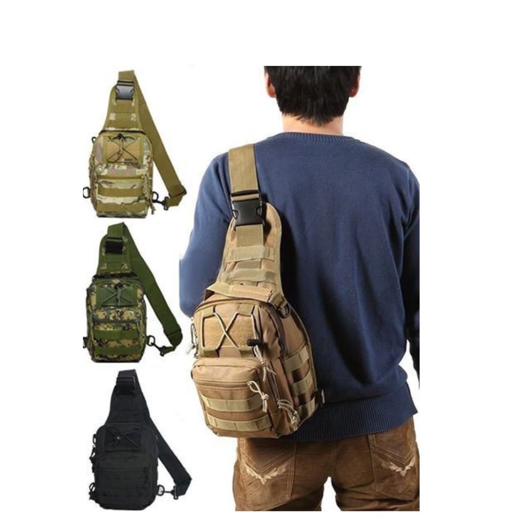 Túi đeo chéo nam du lịch phượt Army