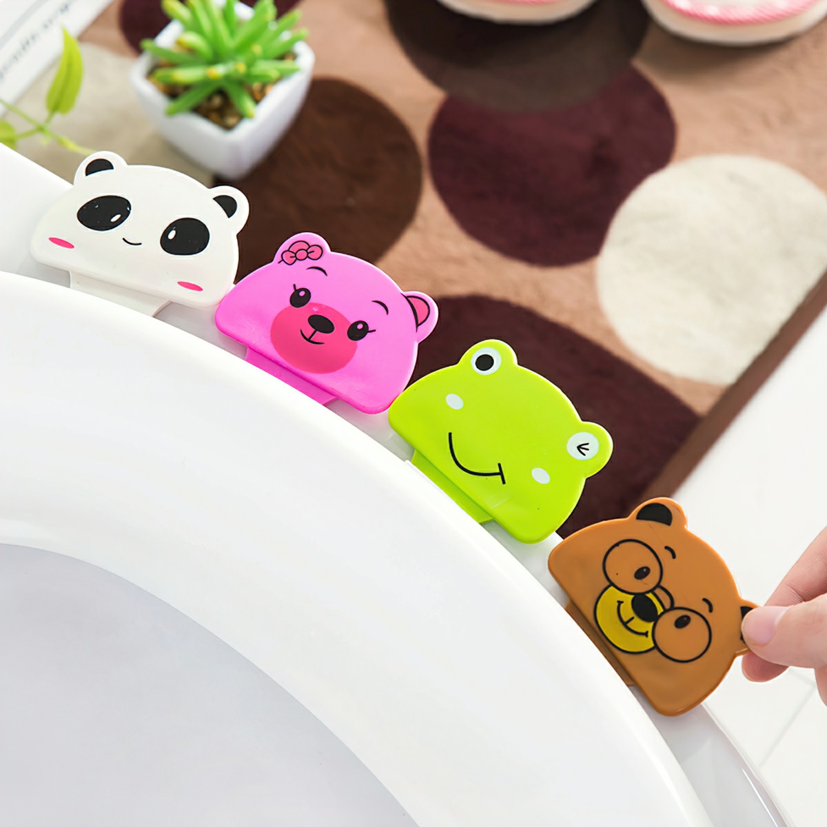 Anti-bacteria smart toilet lid breaker