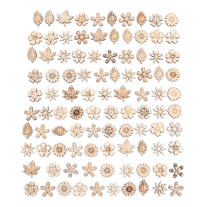 100pcs%20Mixed%20Patter%20Doodle%20Toy%20Natural%20Wooden%20Slice%20Scrapbook%20DIY%20Craft%20Making%20-%20Image%206