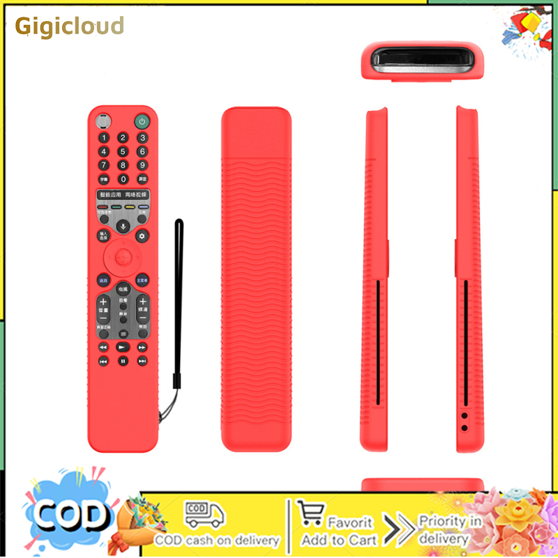 Silicone remote case shockproof protective cover compatible for sony rmf tx600c/p/u/e 500u/e timing remote control