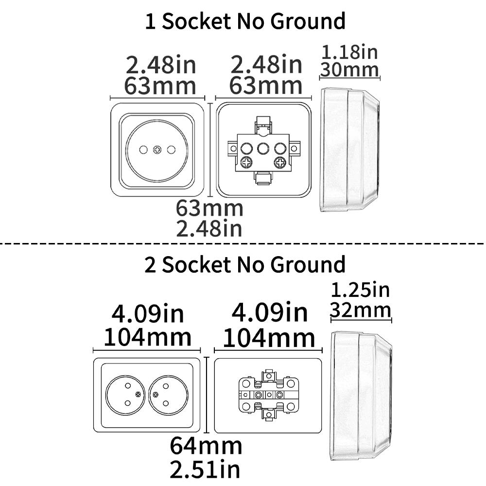 Red%20Electrical%20Outlets%20Classic%20Wall%20Mounted%20Power%20Socket%20Paint%20Plastic%20Not%20Ground%20EU%20Standard%20Retardant%20250V%20Surface%20Home%20-%20Image%207