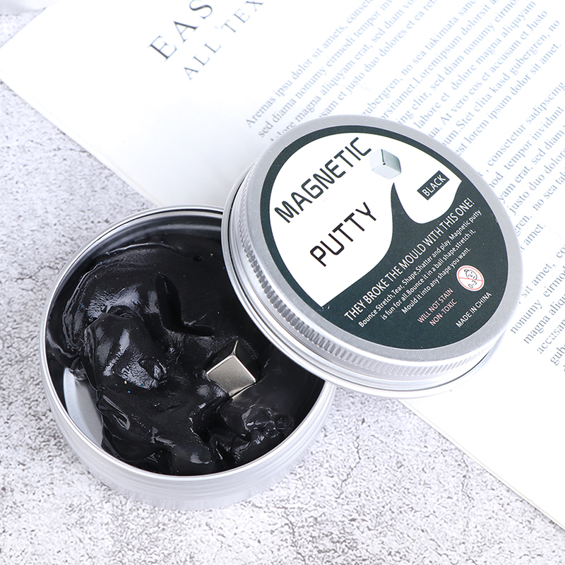 Hand Modeling Clay Putty Slime Magnetic Plasticine DIY Toy For Kids Polymer Clay