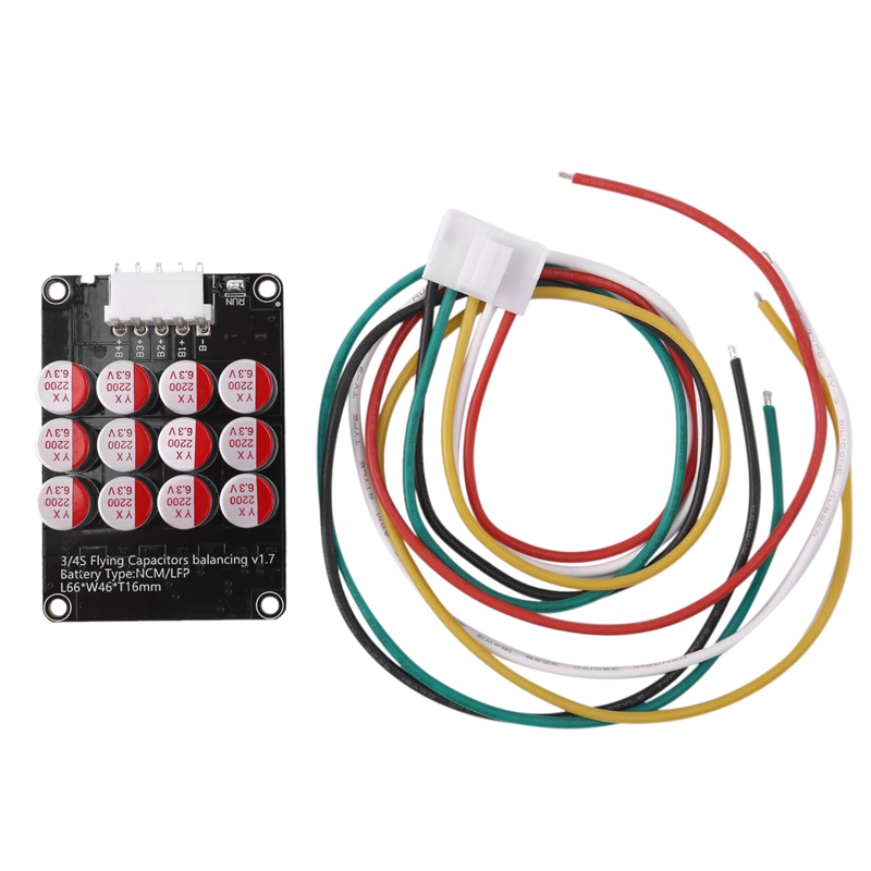 4S 5A Whole Group Balancer Active BMS Board Lithium Lipo Lifepo4 Battery Equalizer Energy Transfer Capacitor
