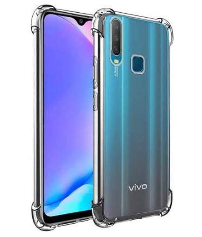Vivo Y11 / Vivo Y12 / Vivo Y15 / Vivo Y17 Premium Silicone Case Crystal Clear Soft TPU Ultra-Thin Transparent Flexible Protective Mobile Phone Back Cover