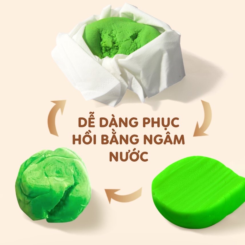 Đất Nặn Organic làm từ BỘT MỲ An Toàn cho bé
