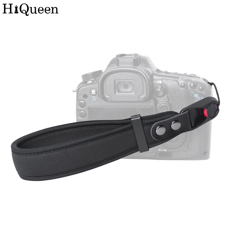 HiQueen Camera Wrist Strap Sliding Dismantling Quick Release Adjustable Hand Grip Belt Camera Accessories
