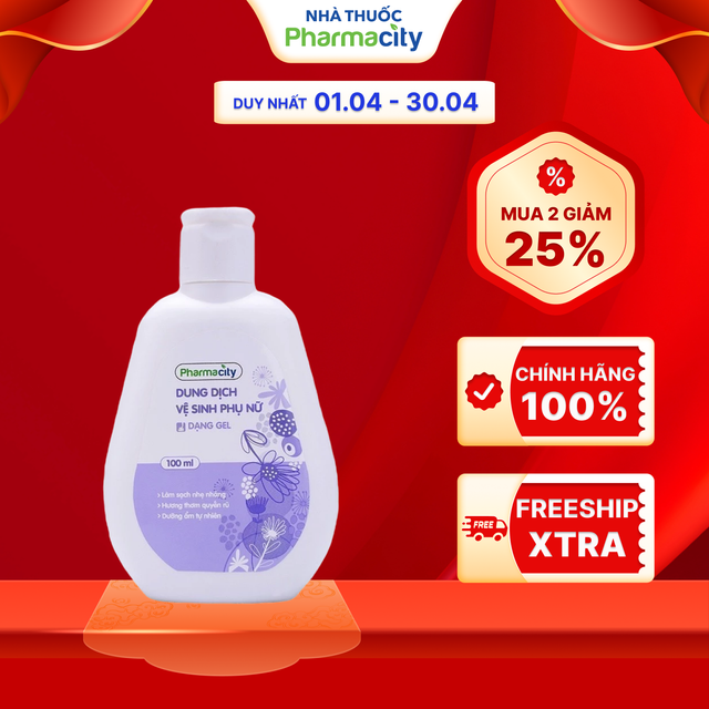 Dung Dịch Vệ Sinh Phụ Nữ Dạng Gel Pharmacity