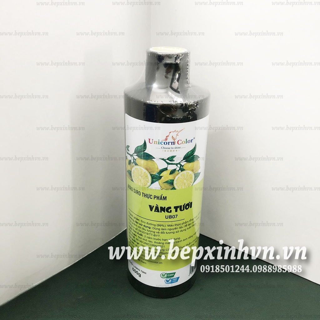 Màu thực phẩm vàng tươi 600g