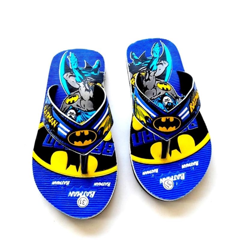 MH-24 Sandal anak laki laki motif BATMAN Sandal anak cowok terbaru