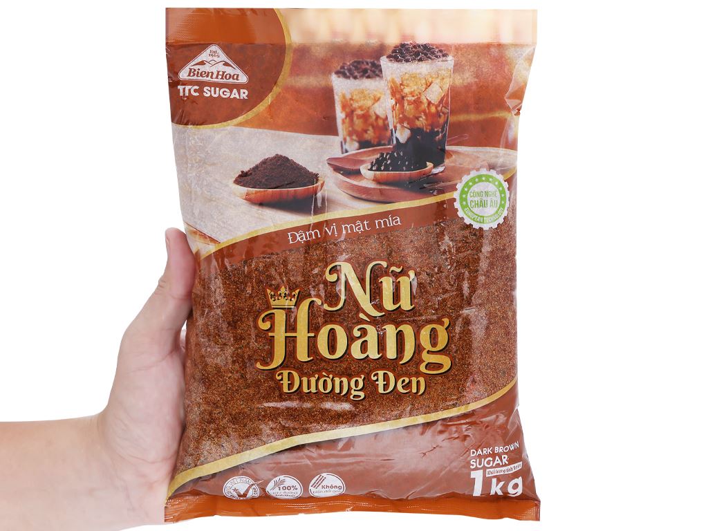 Đường đen Nữ Hoàng Biên  gói 1kg