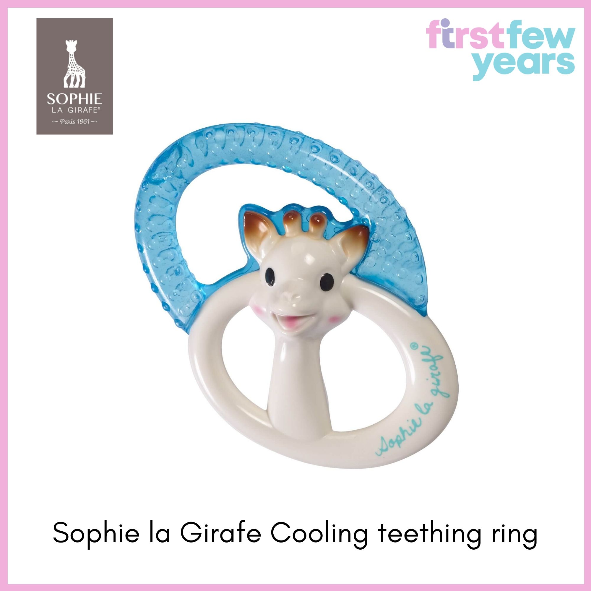 sophie la girafe cooling teething ring