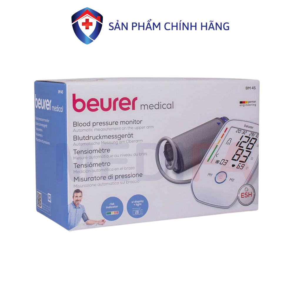 [Chính Hãng] Máy đo huyết áp bắp tay Adapter BEURER BM45