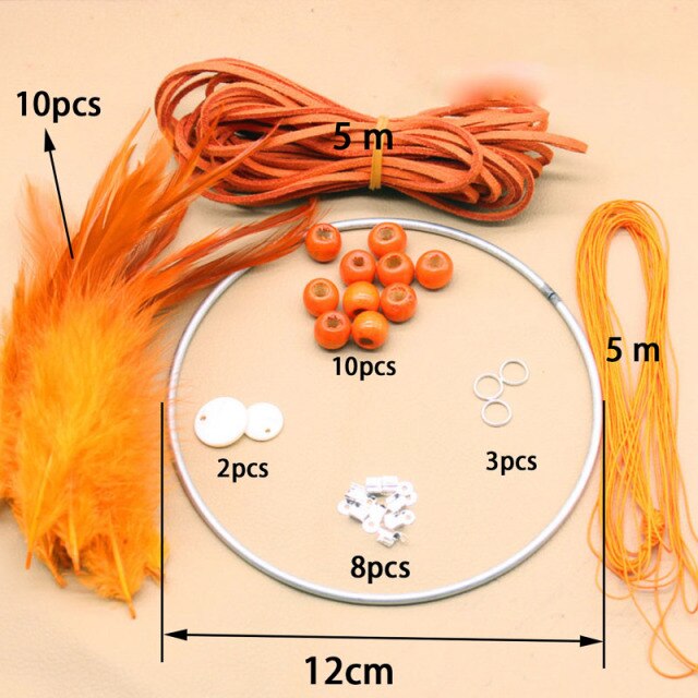 Vòng sắt tròn (size 18cm, 20cm, 25cm, 30cm) làm dreamcatcher, macrame