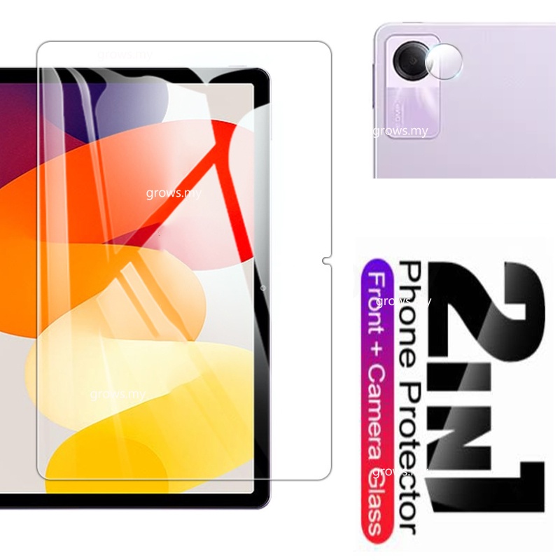 Front Tempered Glass +Camera Lens film For Xiaomi Redmi Pad SE 11 "2023 Screen Protector Tablet Protective Film