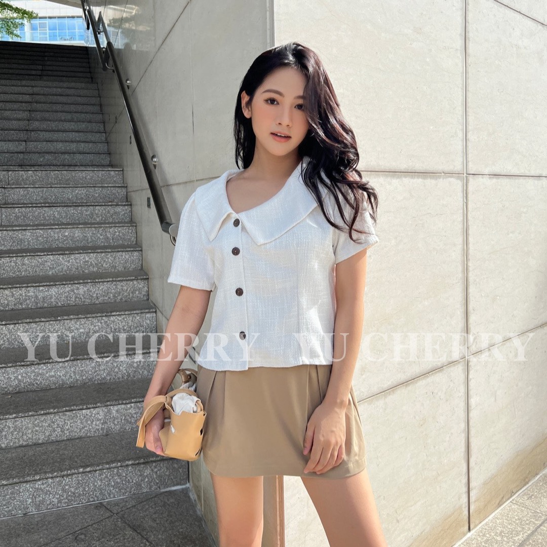 YU CHERRY | Váy Pleated Mini Skirt YV037