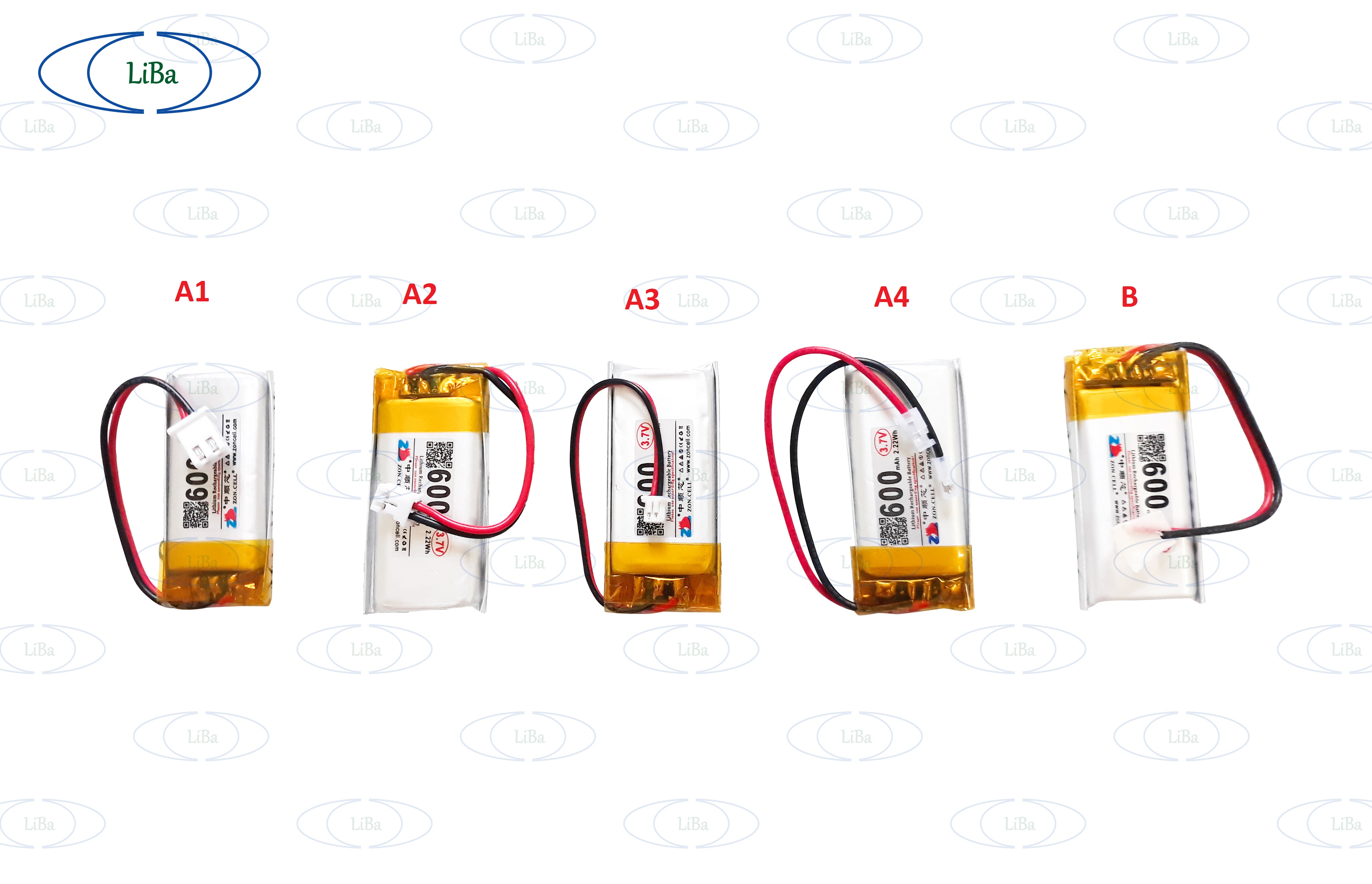 [HCM]Pin Lithium Polyme 3.7V 600mAh 5 x 20 x 40 mm _ LiBa