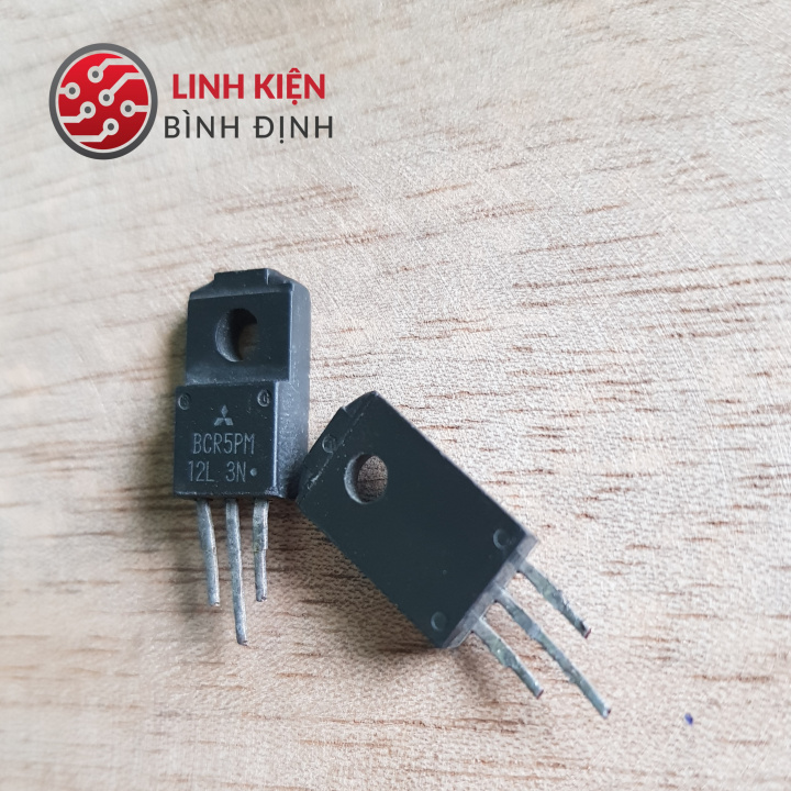 Bộ 5 Triac BCR5PM (5A-600V) hàng tháo máy