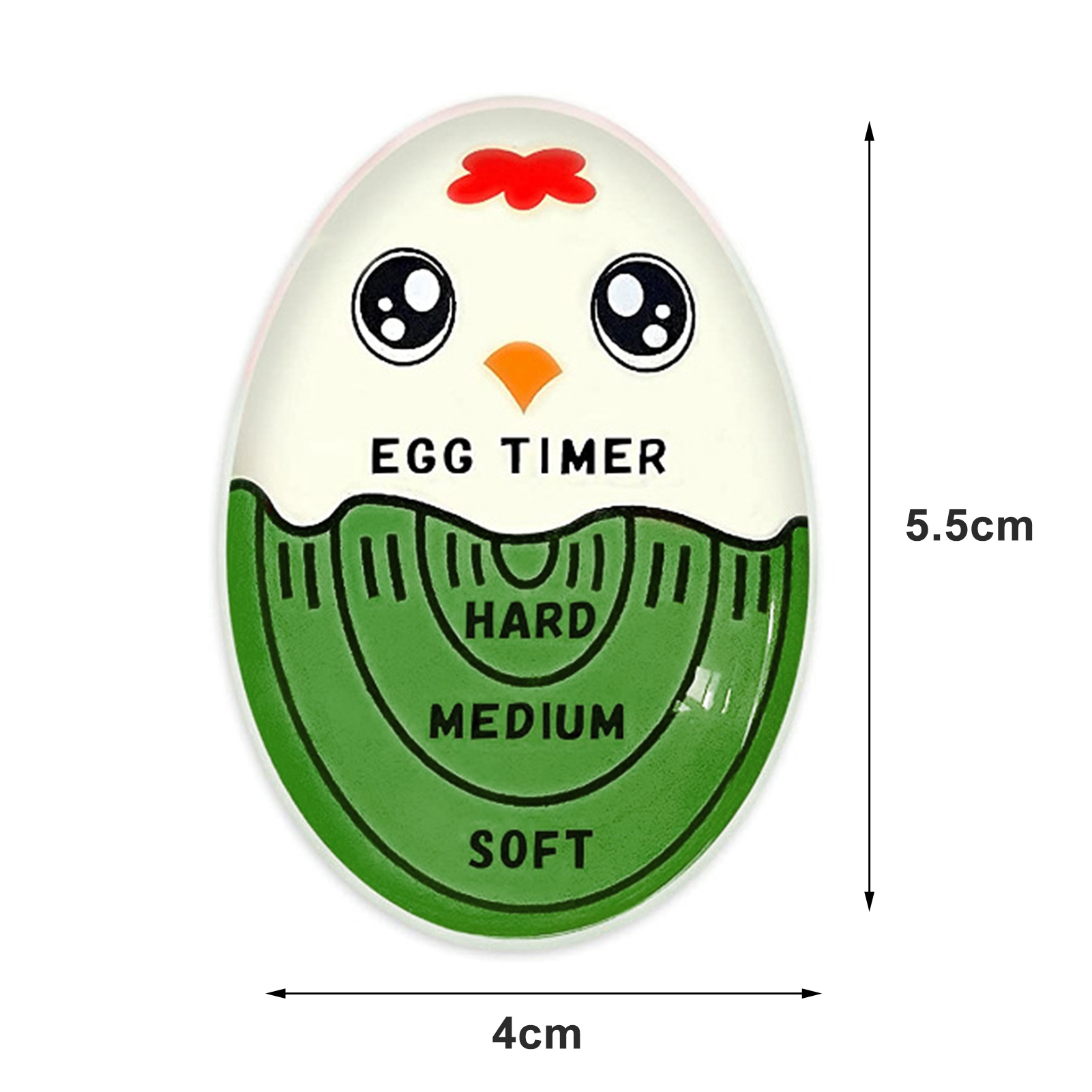 rego001 Color Changing Egg Timer Medium Boiled Egg Timer Perfectly Cooked Eggs Every Time with Temperature Sensitive Egg Timer Kitchen Must-have Gadget for Soft Medium and Hard Boiled Eggs