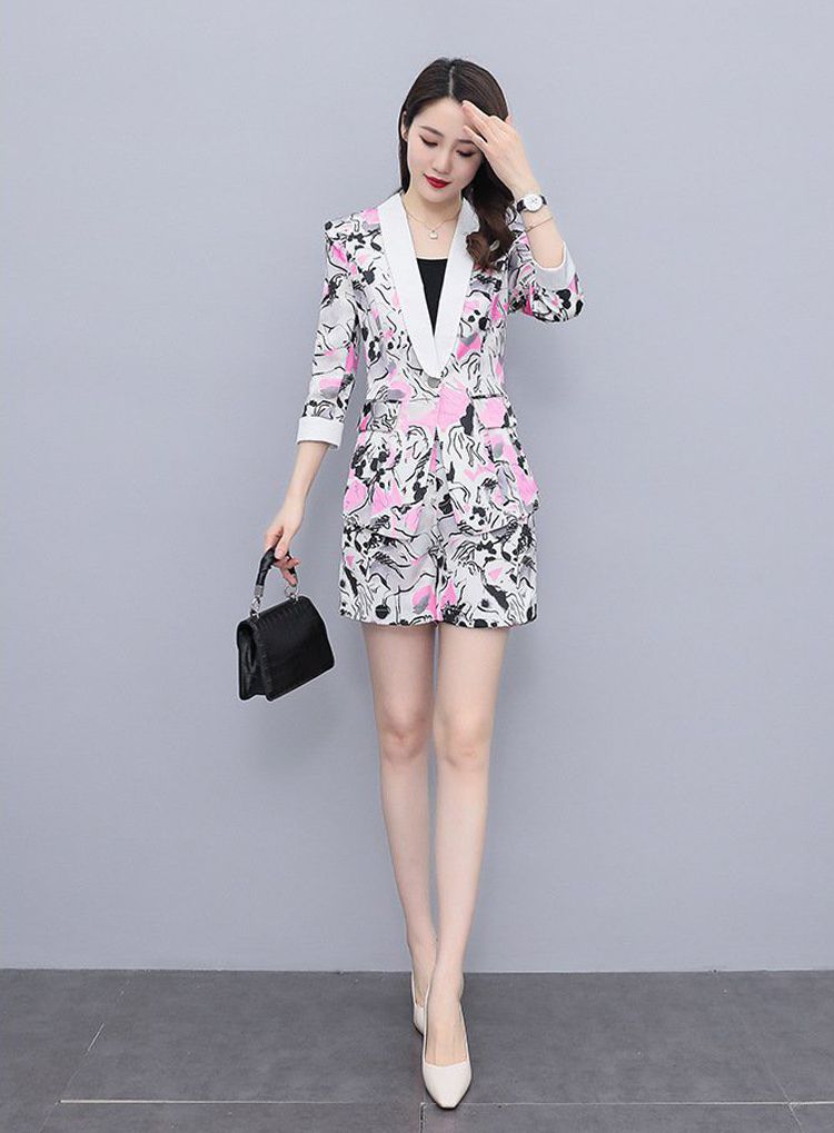 Bộ Vest 3 Món Họa Tiết Cao Cấp